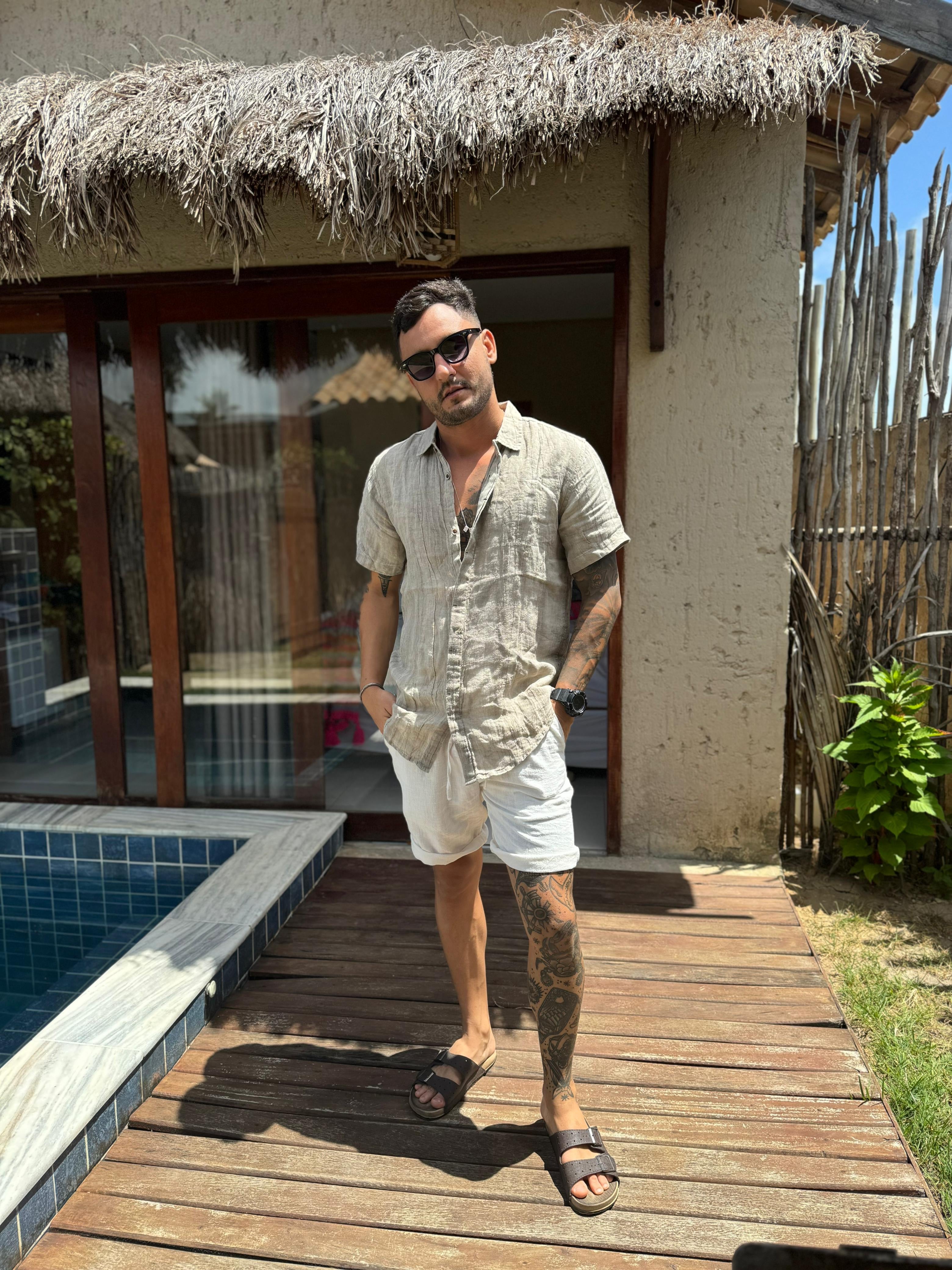 Camisa Samicce São Bento® - Puro linho