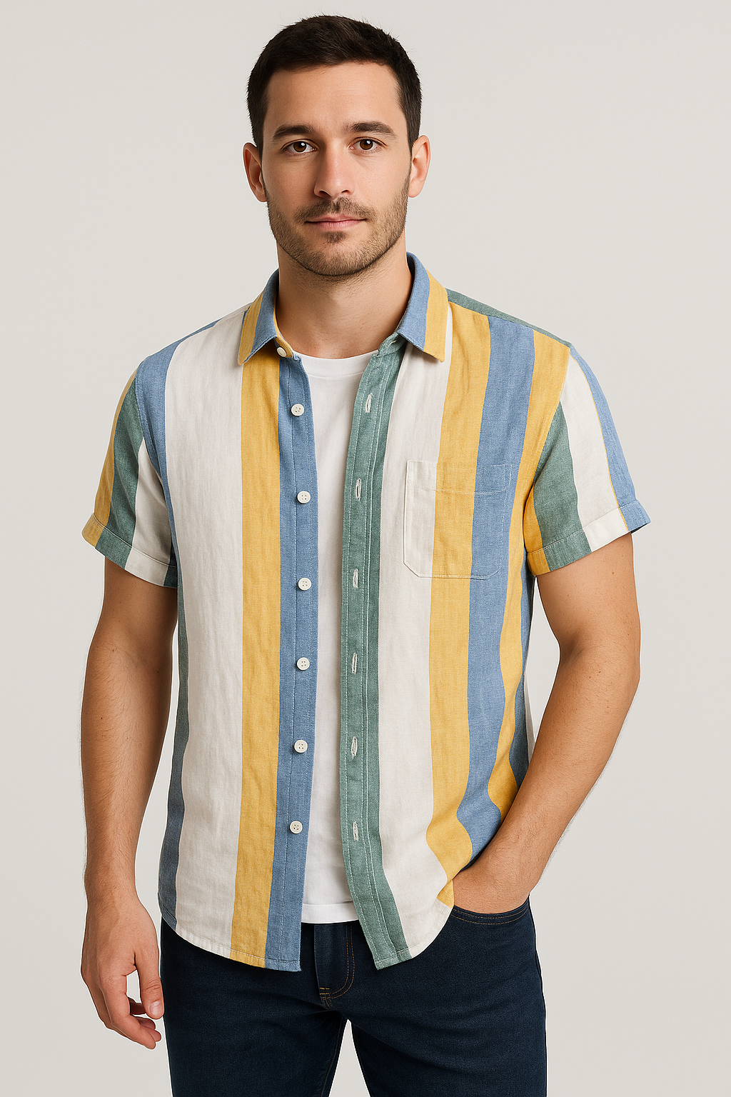 Camisa Samicce Cascavel® - Puro linho