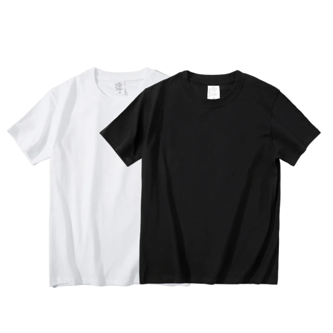 Kit de camisetas Samicce Algodão Premium® (2 peças)