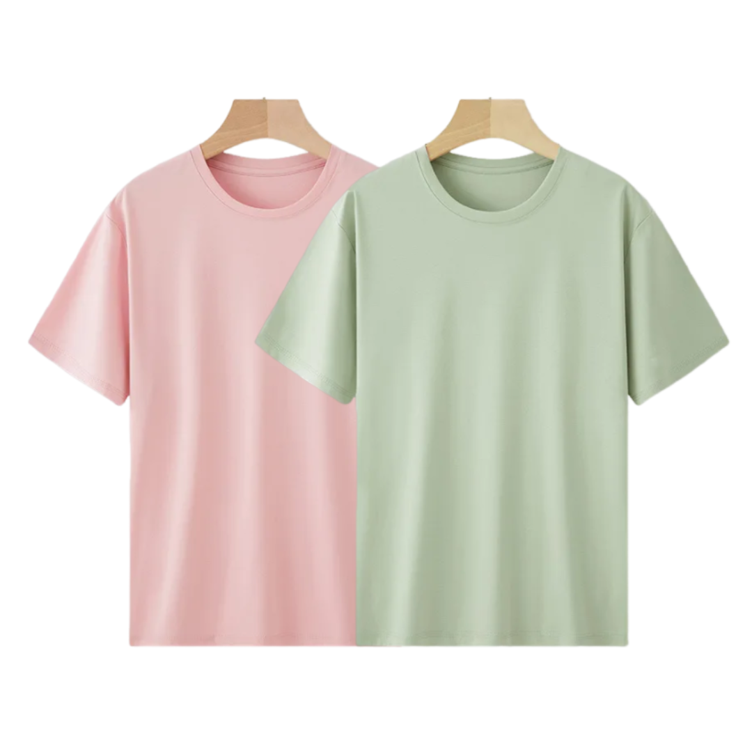 Kit de camisetas Samicce Algodão Pima® (2 peças)