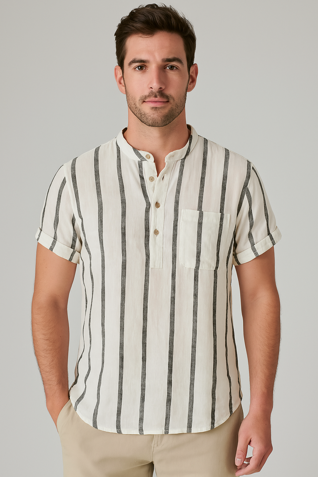 Camisa Samicce Bayeux® - Puro linho
