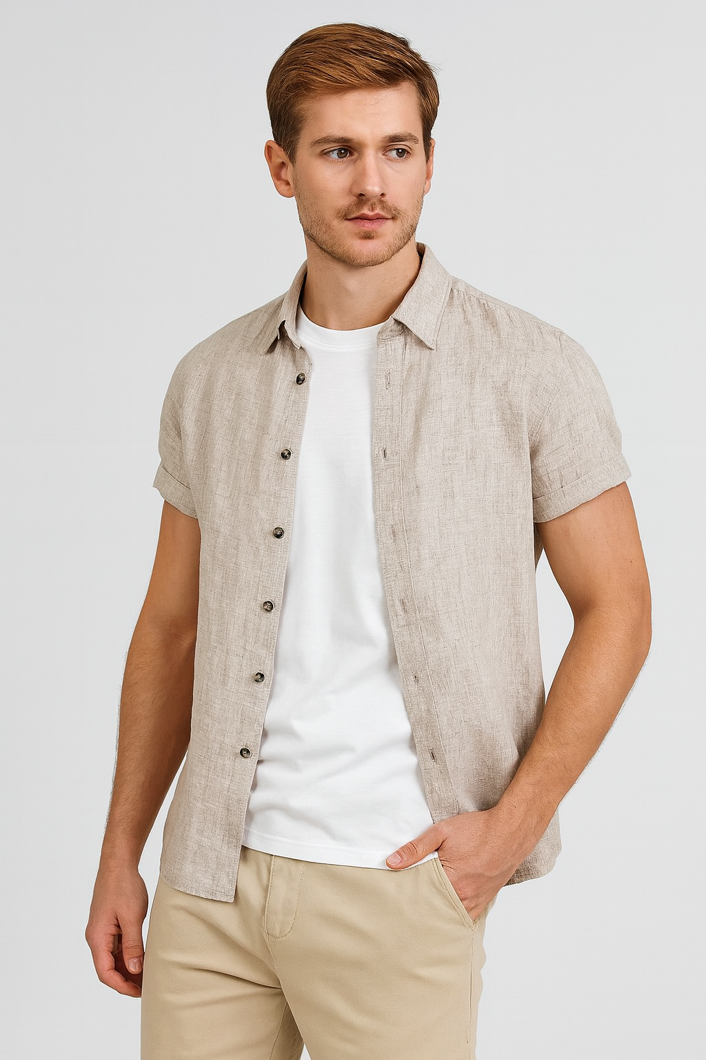 Camisa Samicce Tropez® - Puro linho