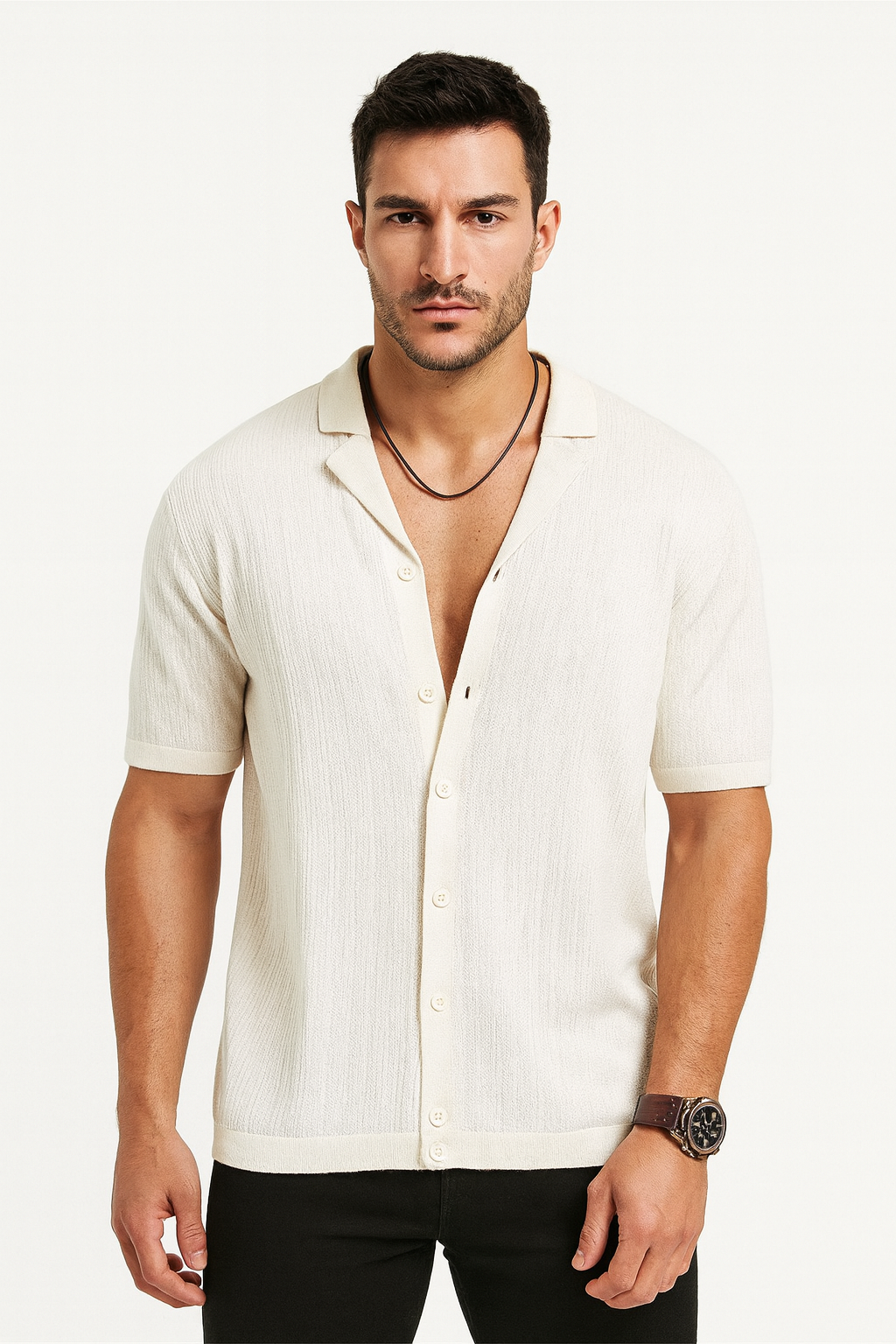 Camisa tricot Samicce® S0987