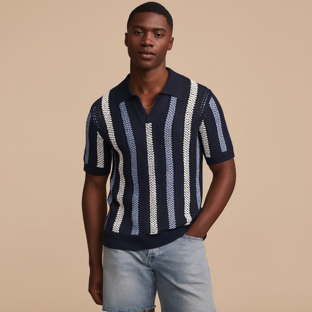 Camisa Crochê Samicce® S0954