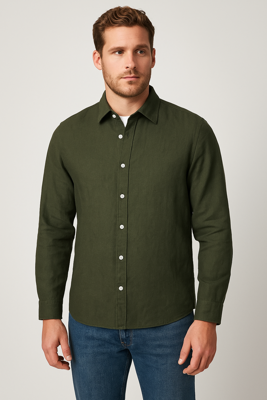 Camisa Samicce Indaiatuba® - puro linho