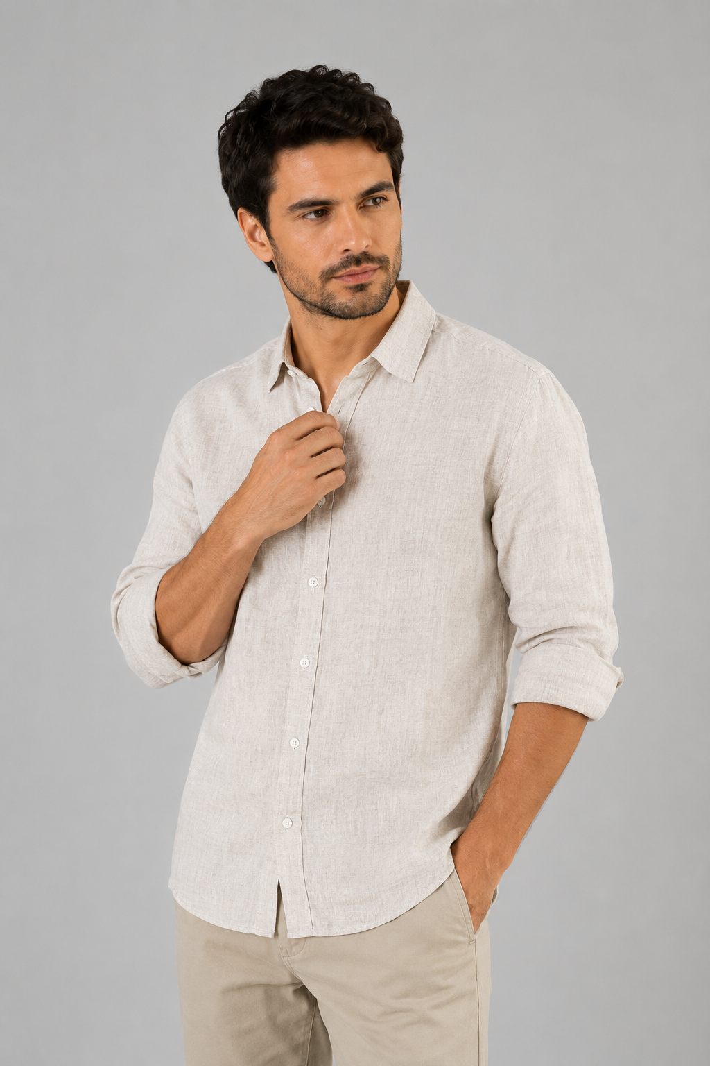 Camisa Samicce Figueira® - Puro linho