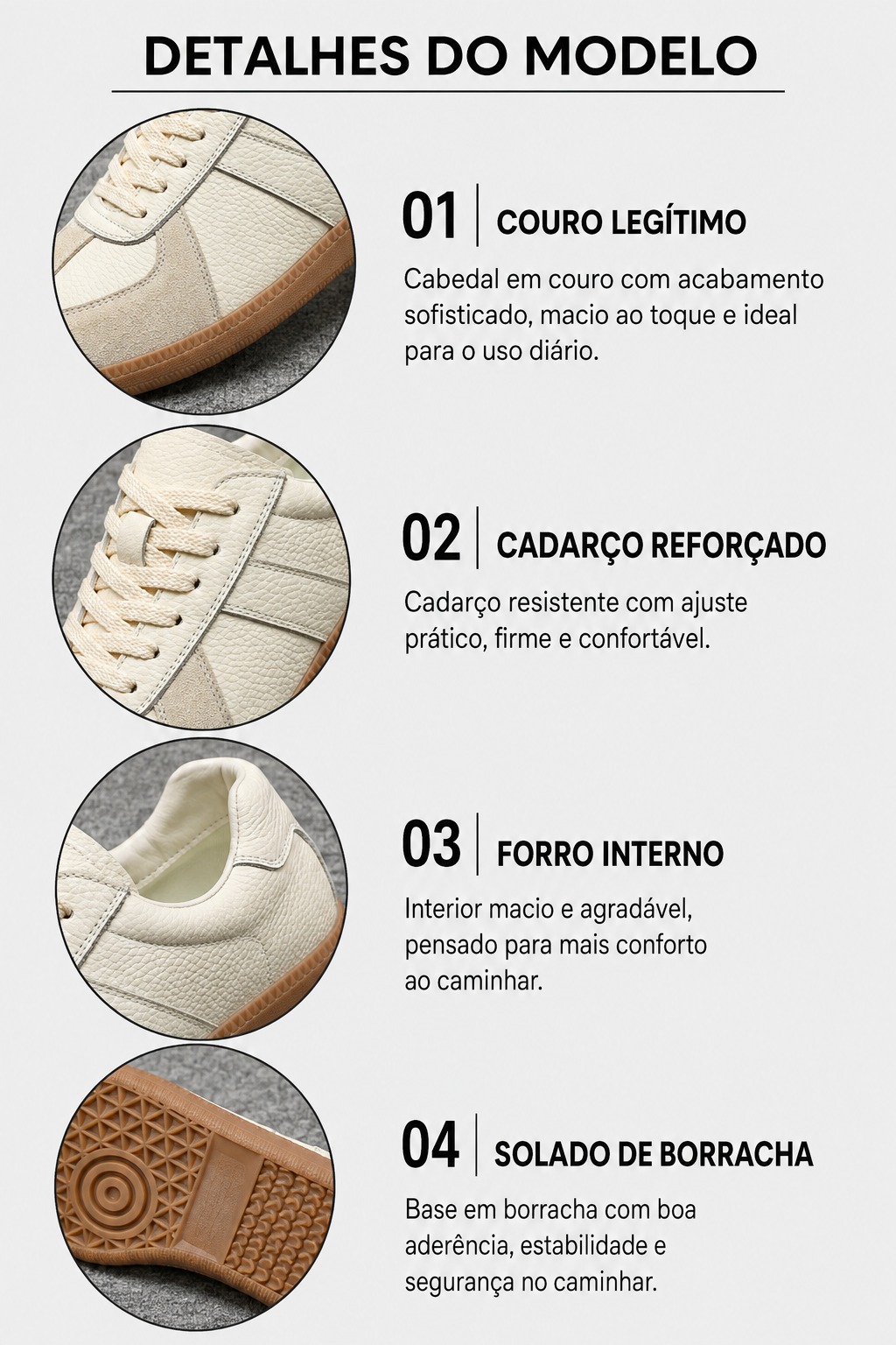 Tênis em Couro Royale®