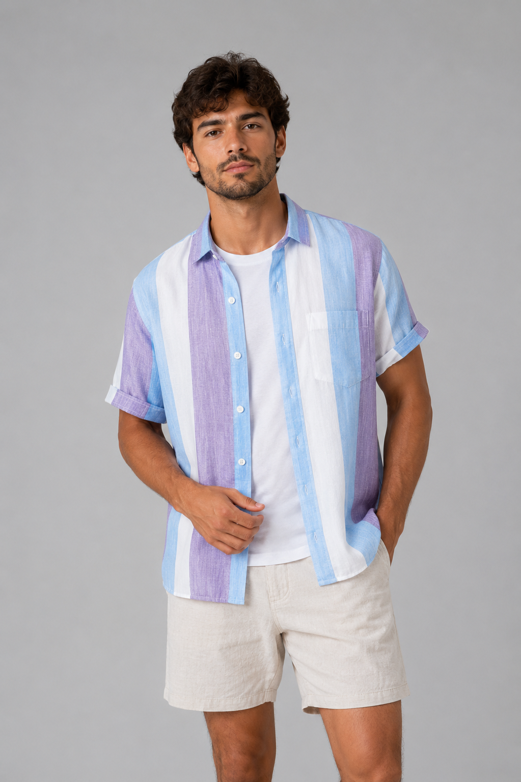 Camisa Samicce Cascavel® - Puro linho