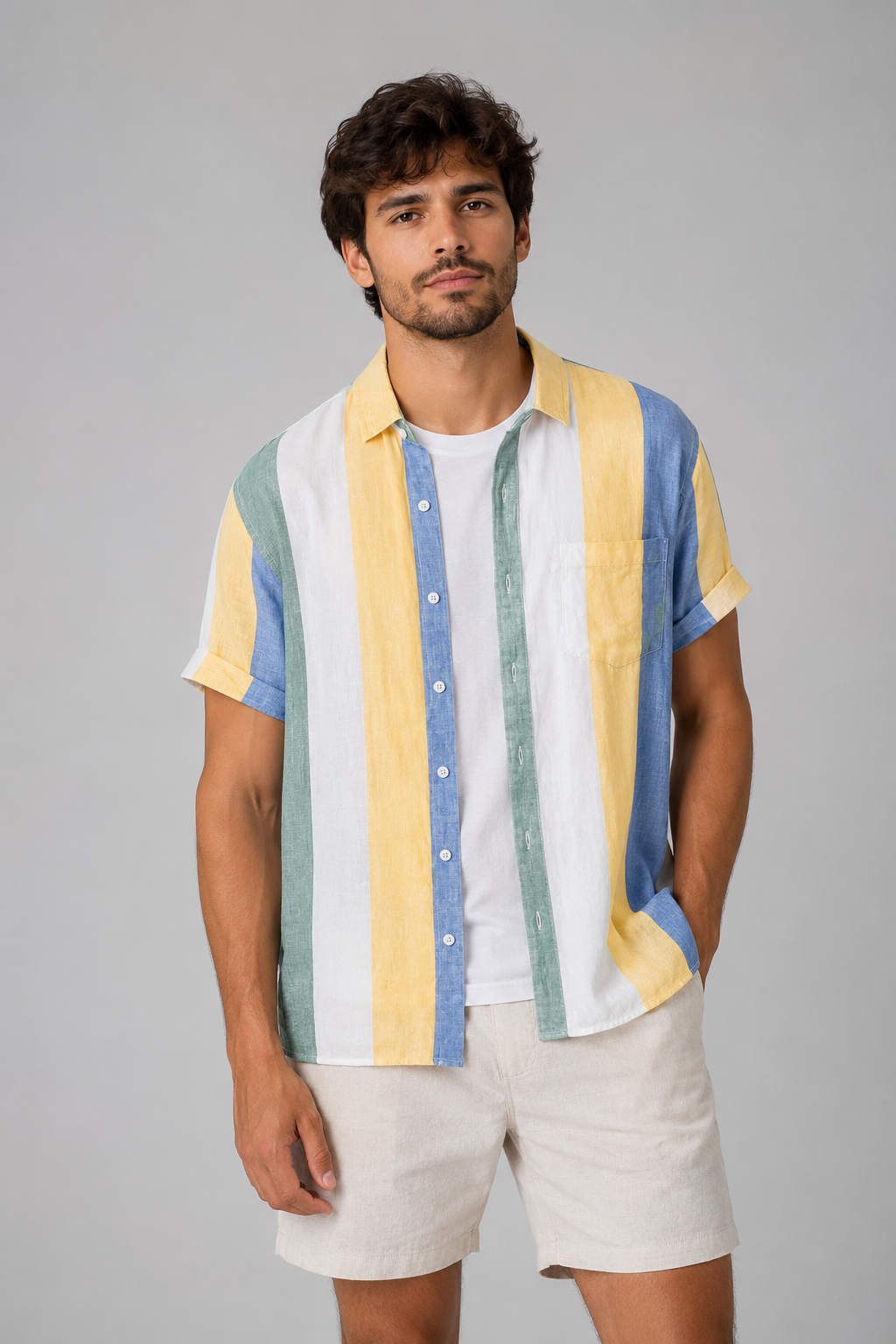 Camisa Samicce Cascavel® - Puro linho