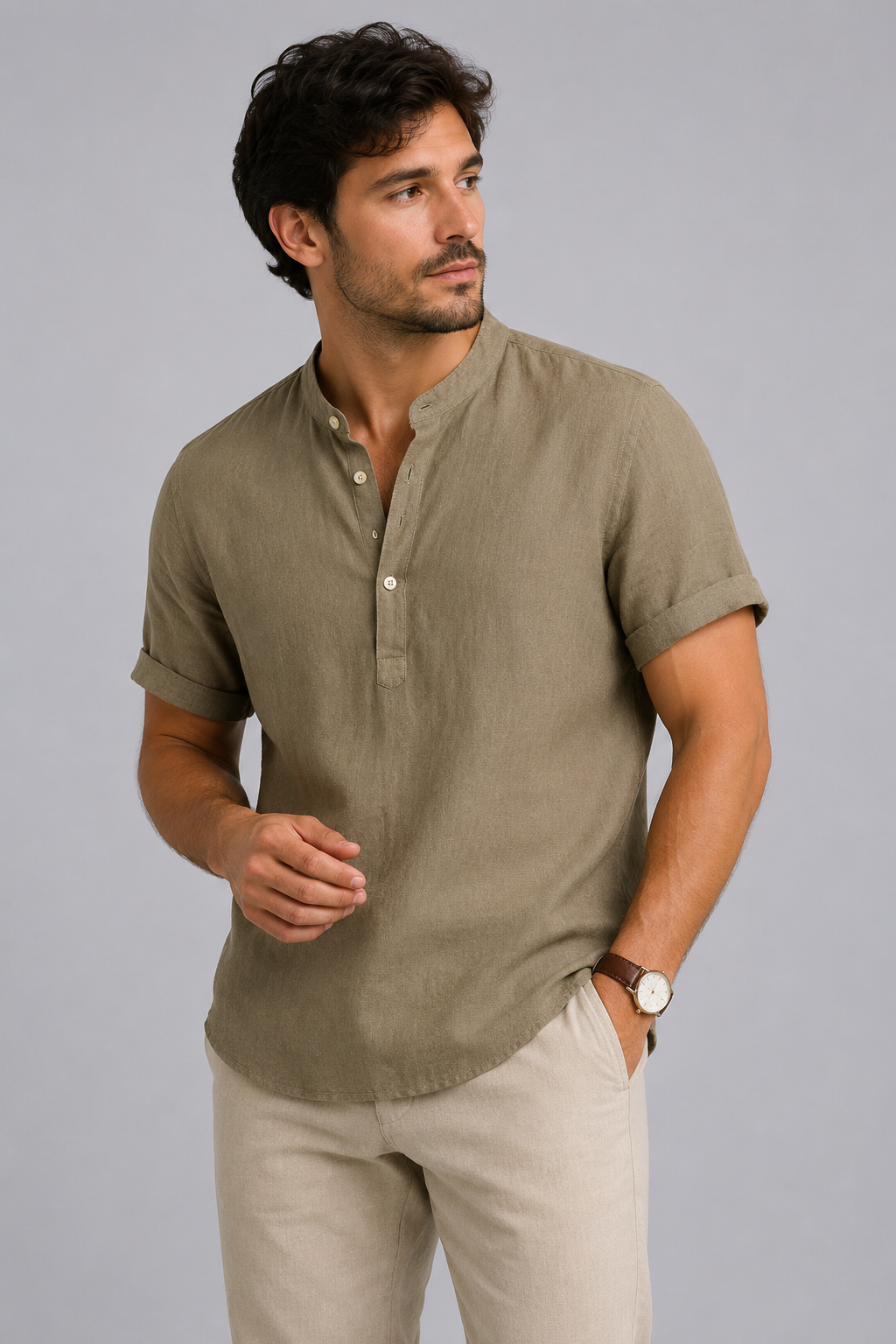 Camisa Samicce Caledon® - Puro linho