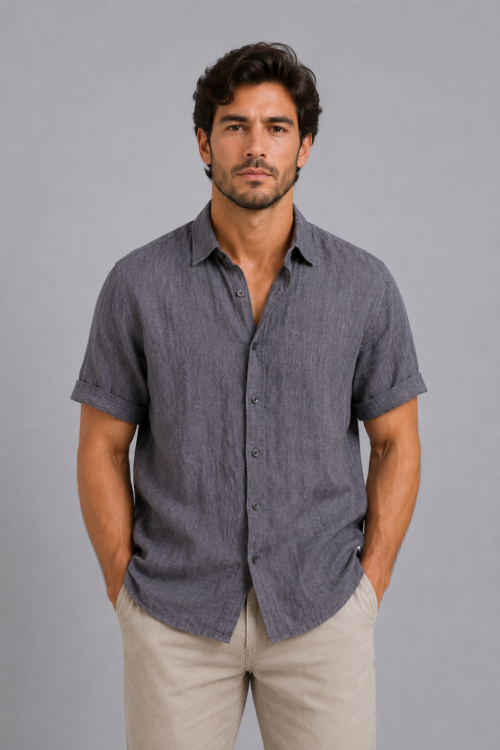 Camisa Samicce kawi® - Puro linho
