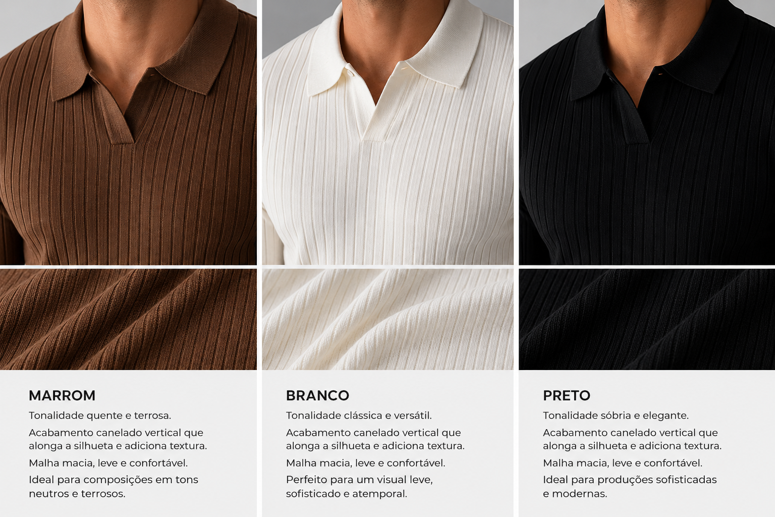 Camisa Polo Samicce Tricot® S2078