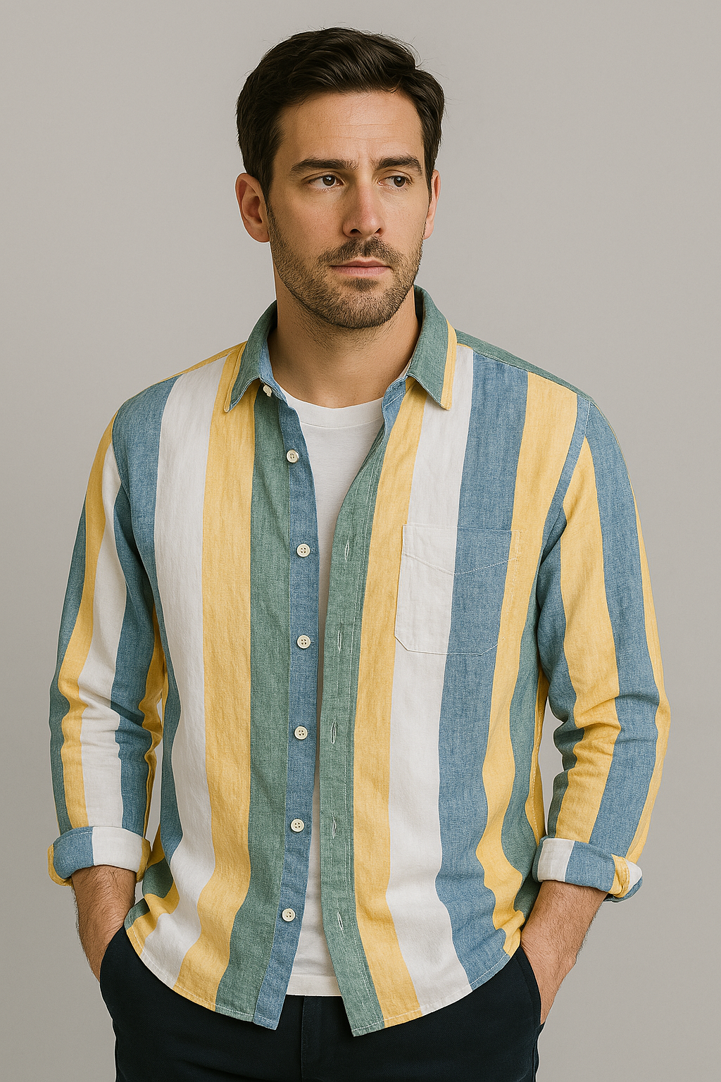 Camisa Samicce Ondina®️ - Puro linho