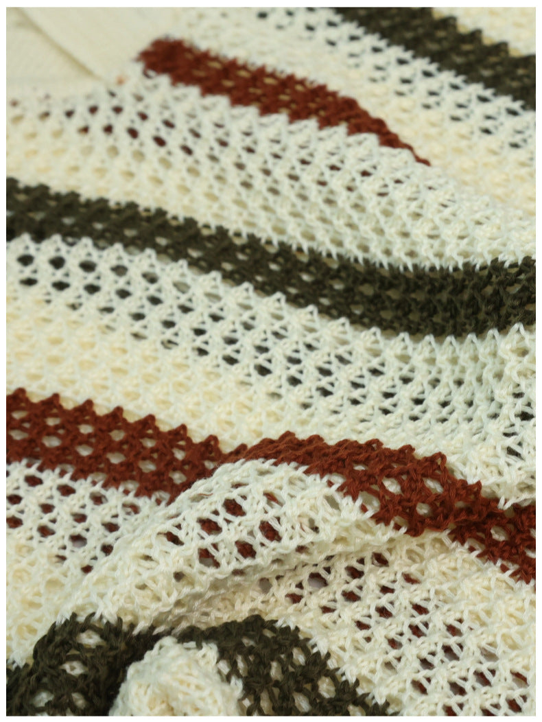 Camisa Crochê Samicce® S0954