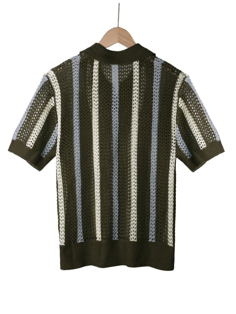 Camisa Crochê Samicce® S0954