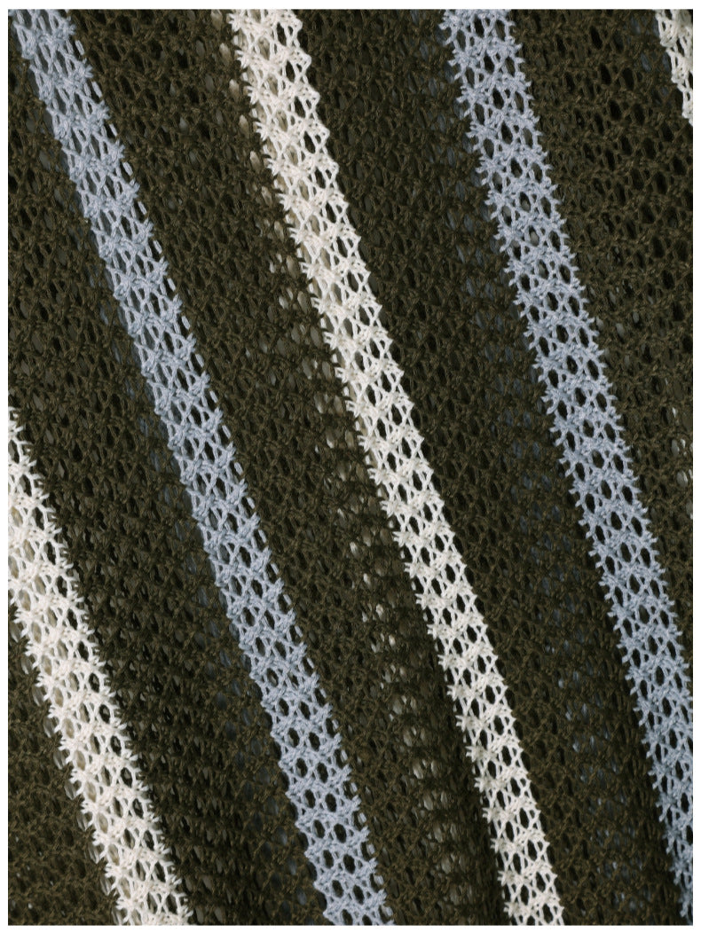 Camisa Crochê Samicce® S0954