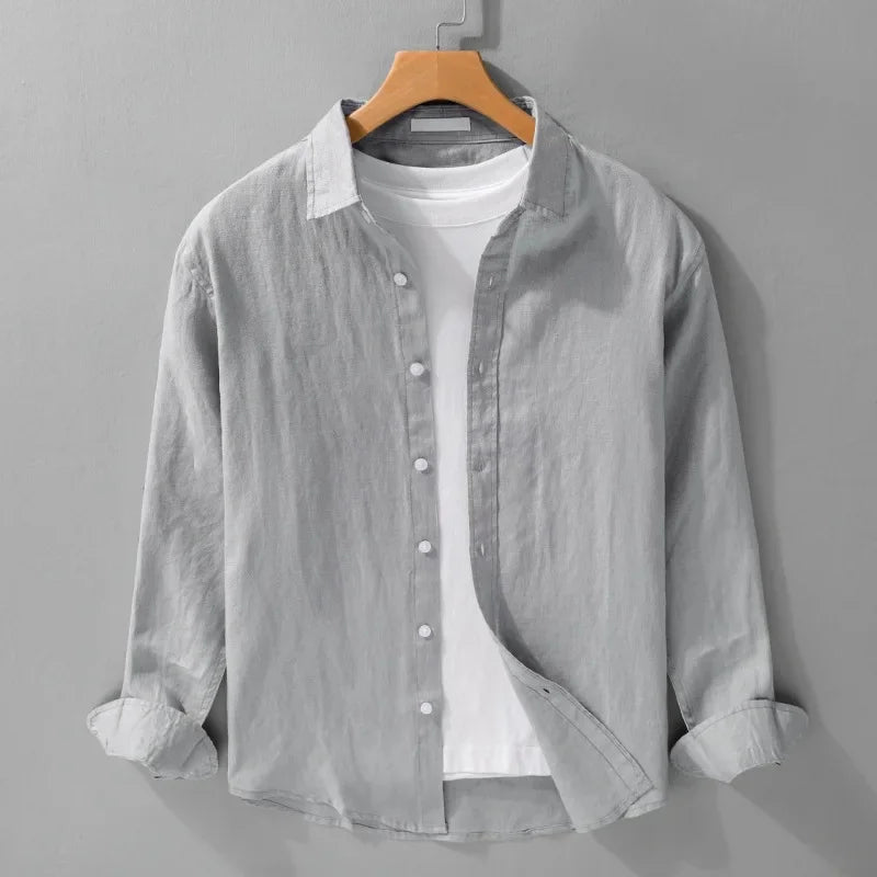 Camisa Samicce Indaiatuba® - puro linho