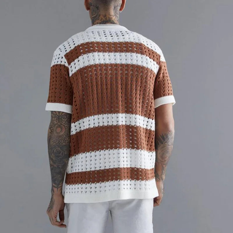 Camisa Crochê Samicce®️ S0479