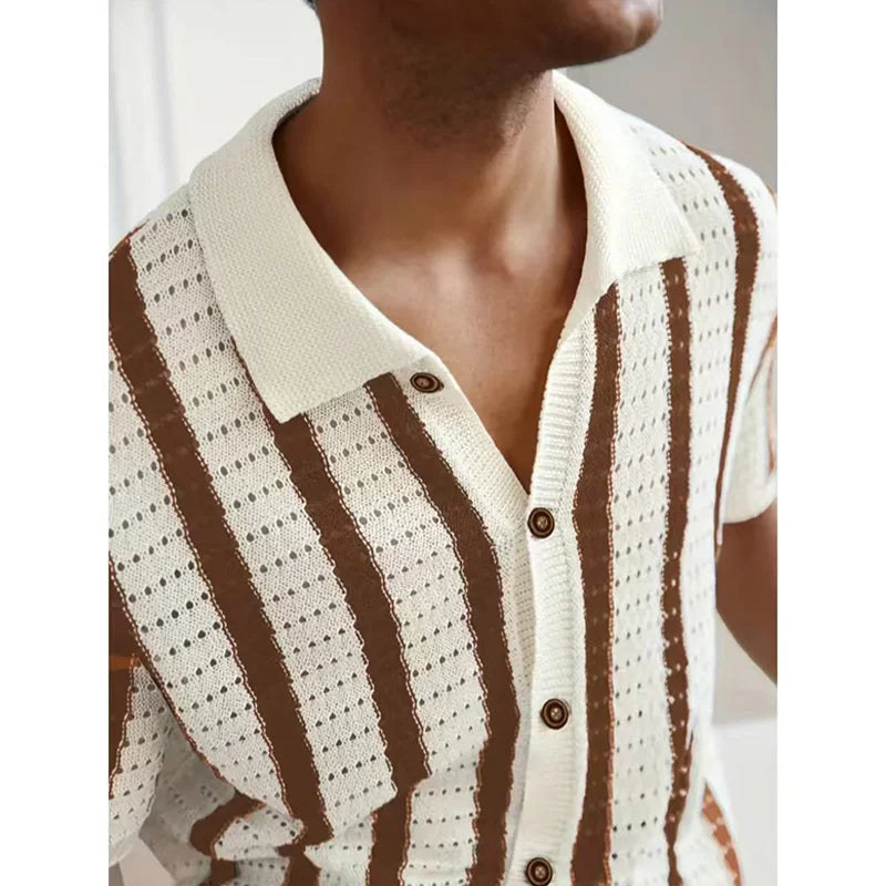 Camisa Crochê Samicce® S0928