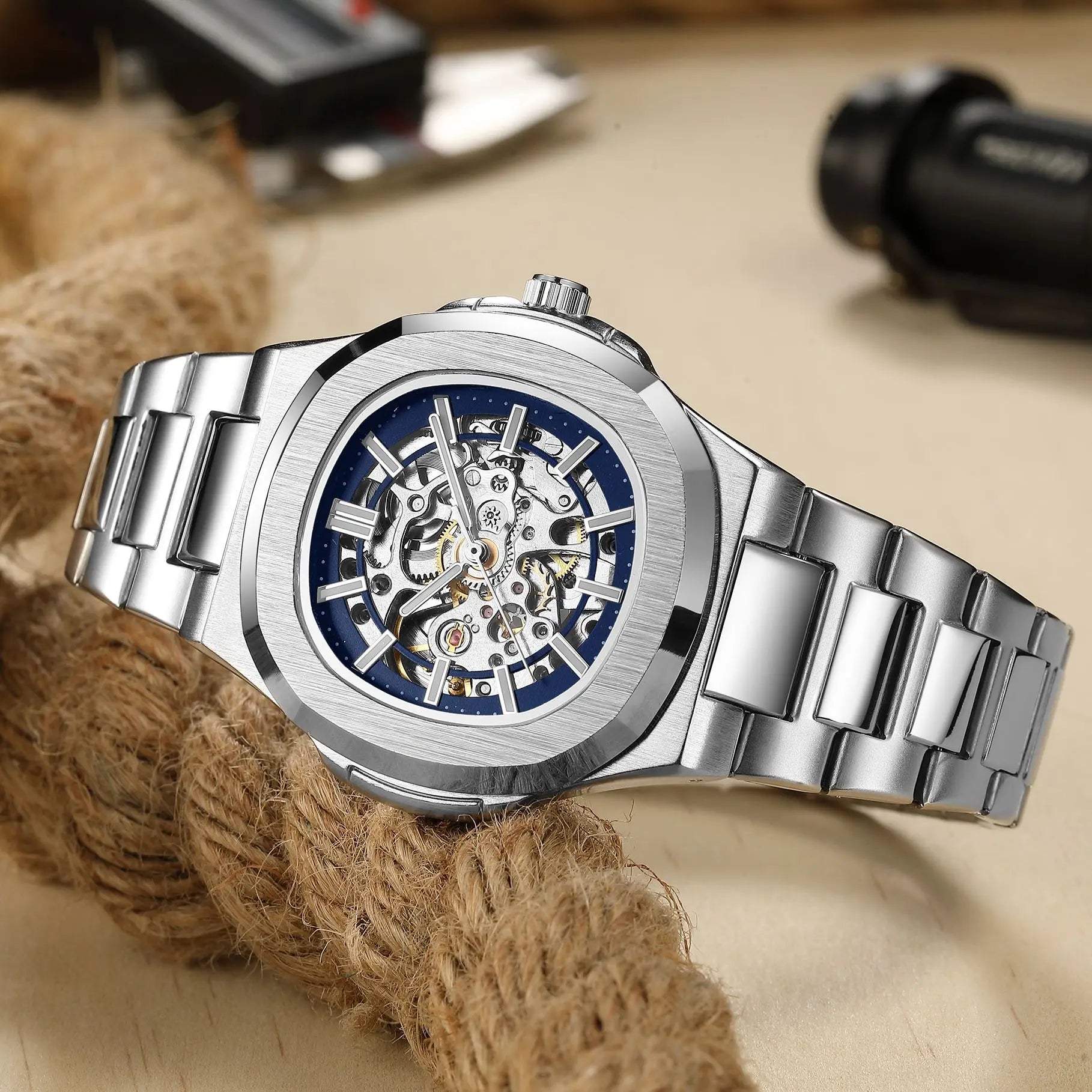 Relógio Samicce® Skeleton edition S0392