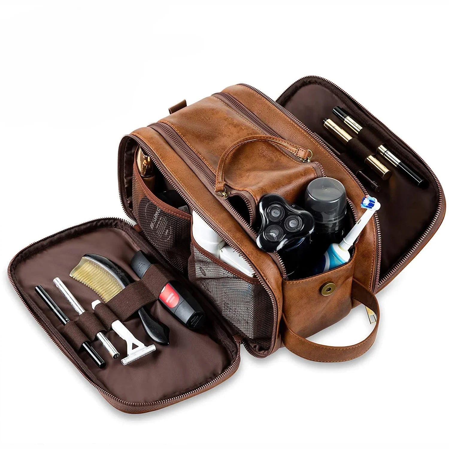 Necessaire em Couro Samicce® S034