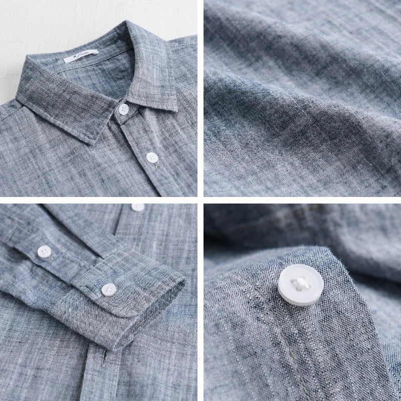 Camisa Samicce Montreal® - puro linho