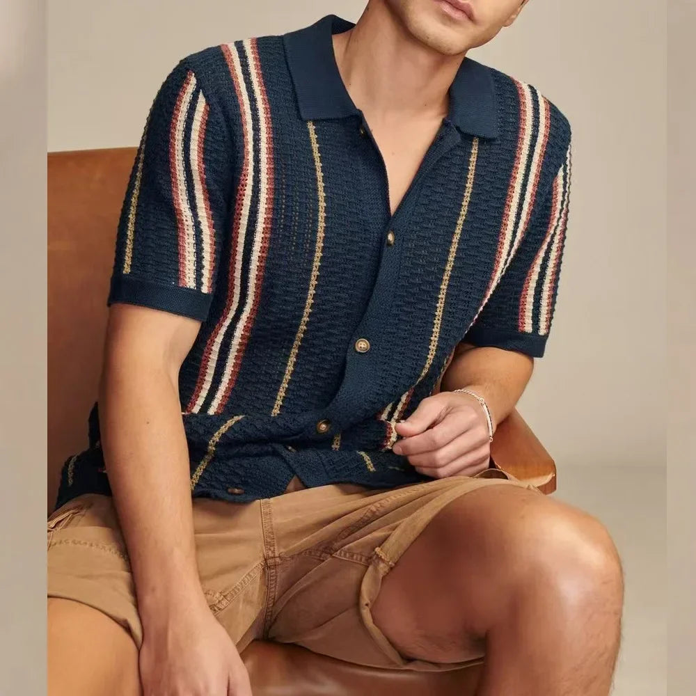 Camisa Crochê Samicce® S0923