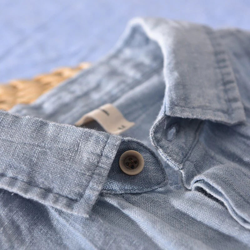 Kit Samicce® (Camisa são bento e short em linho)