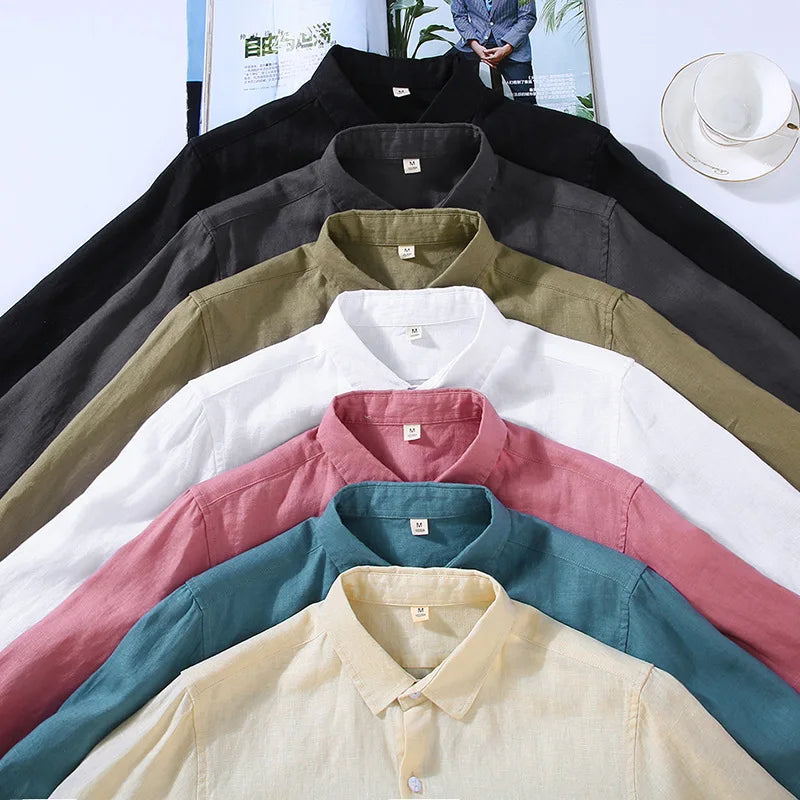 Camisa Samicce Lituânia® - puro linho