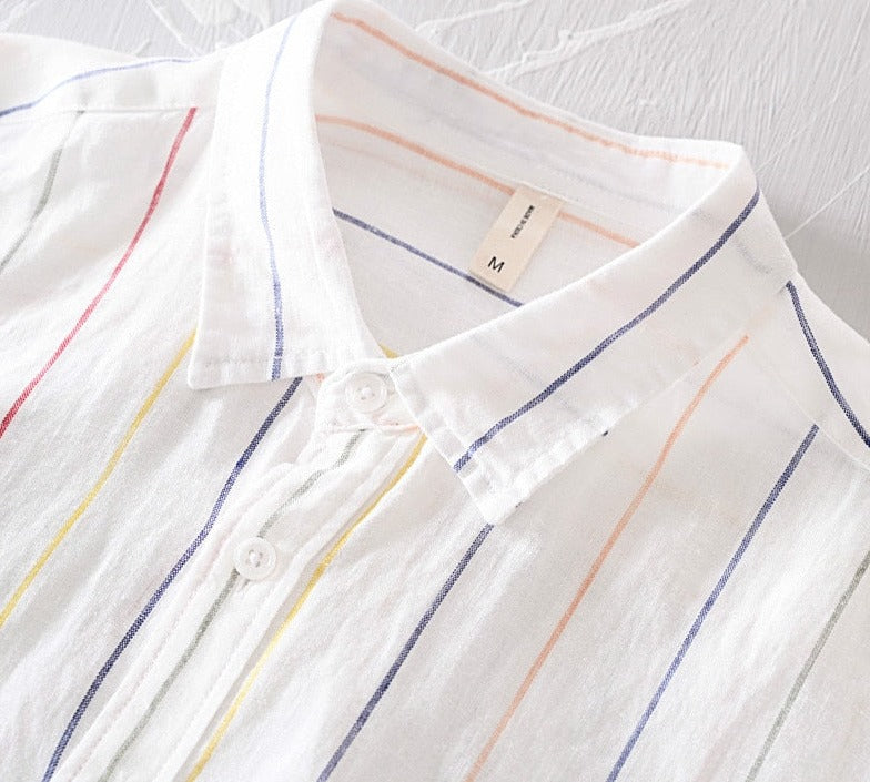 Camisa Samicce Pompéu® - Puro linho