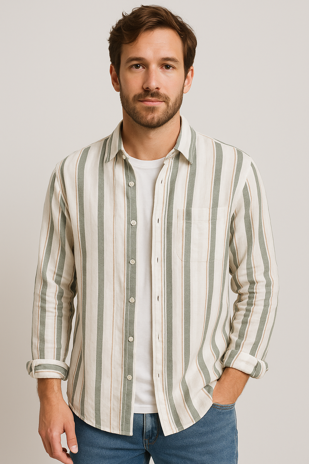 Camisa Samicce Corinto® - Puro linho