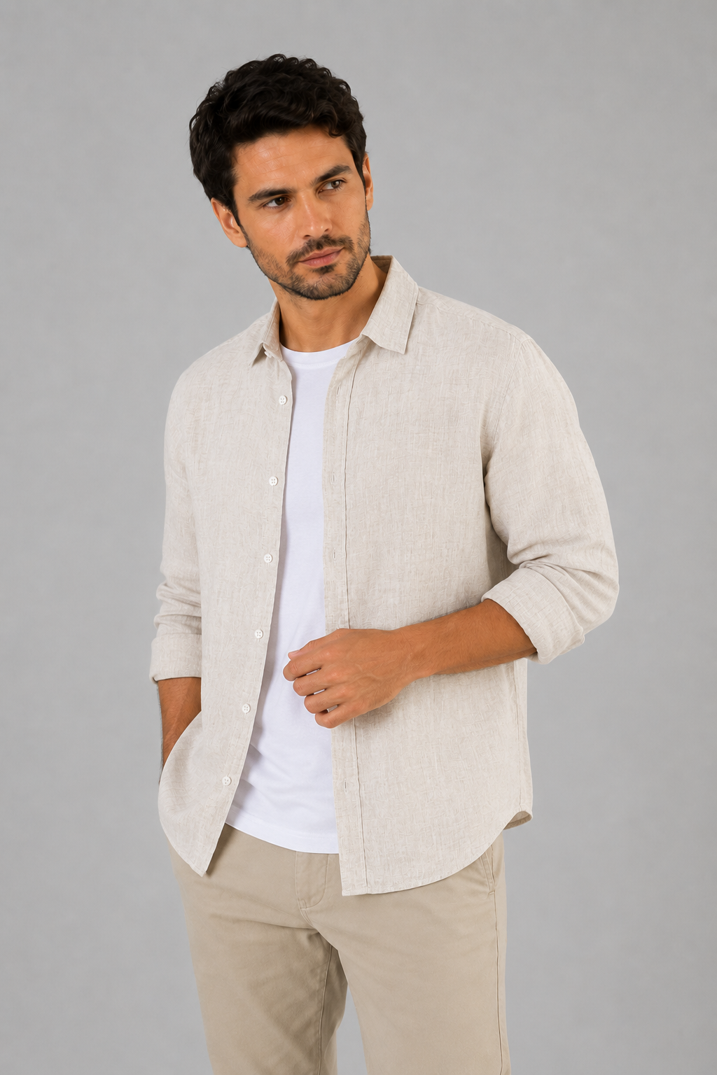 Camisa Samicce Figueira® - Puro linho