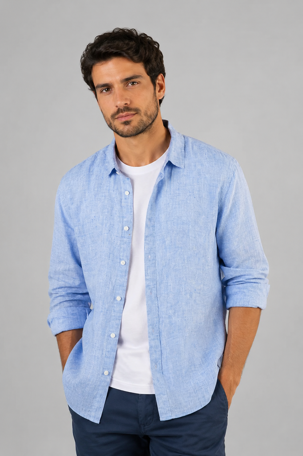 Camisa Samicce Figueira® - Puro linho