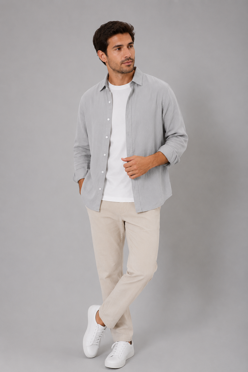 Camisa Samicce Indaiatuba® - puro linho