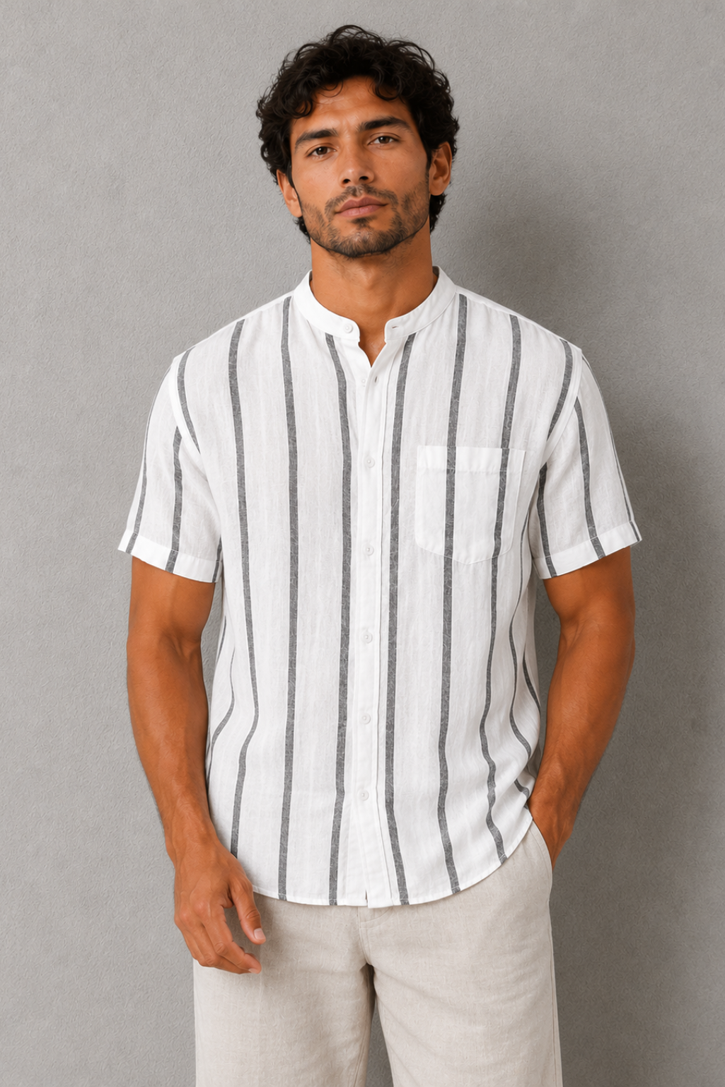 Camisa Samicce Bayeux® - Puro linho