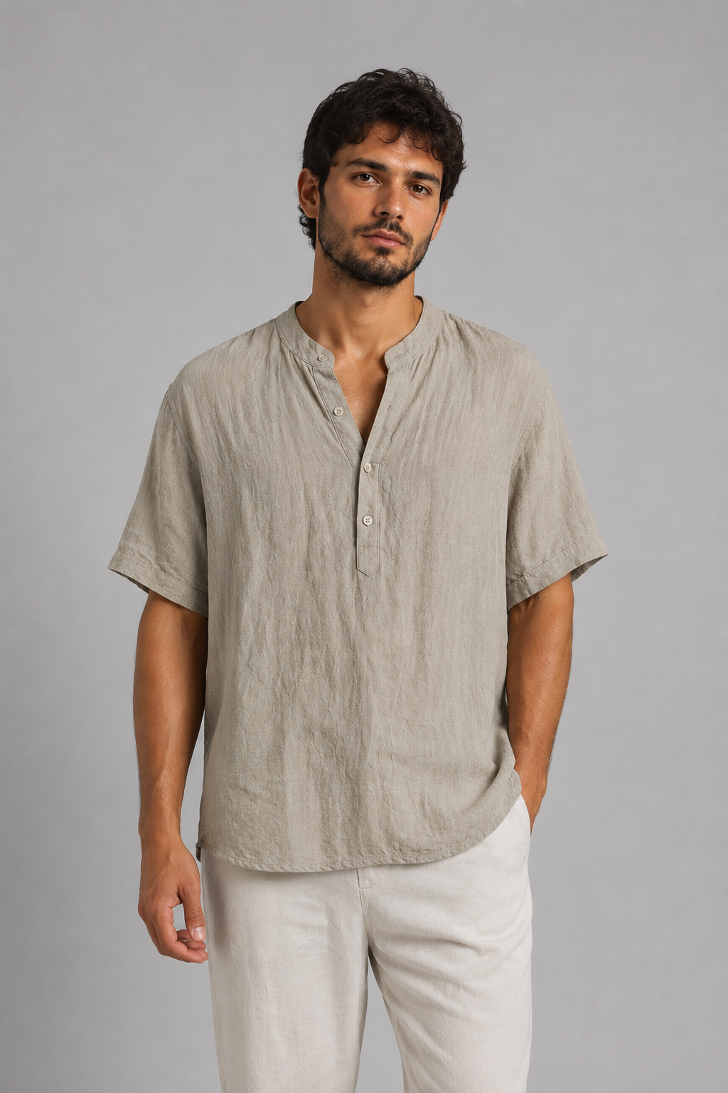 Camisa Samicce Balos® - Puro linho