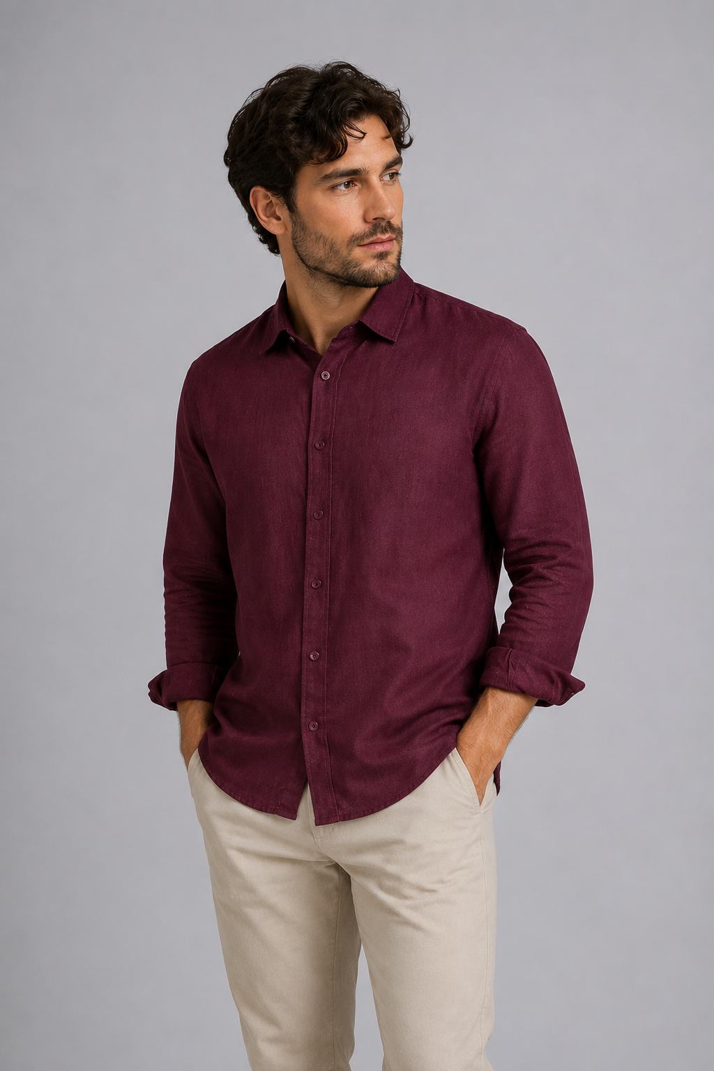 Camisa Samicce Lituânia® - puro linho