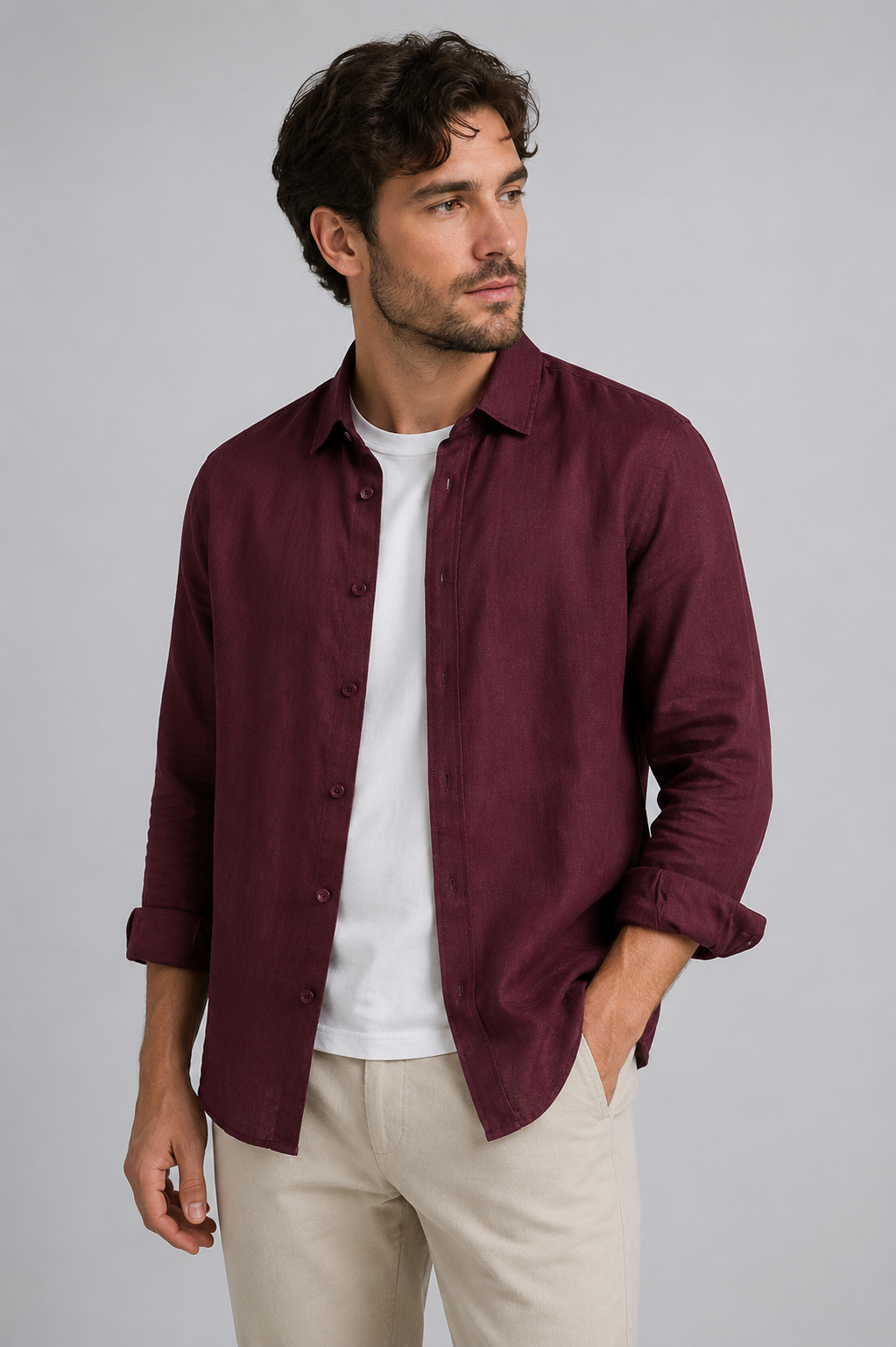 Camisa Samicce Lituânia® - puro linho