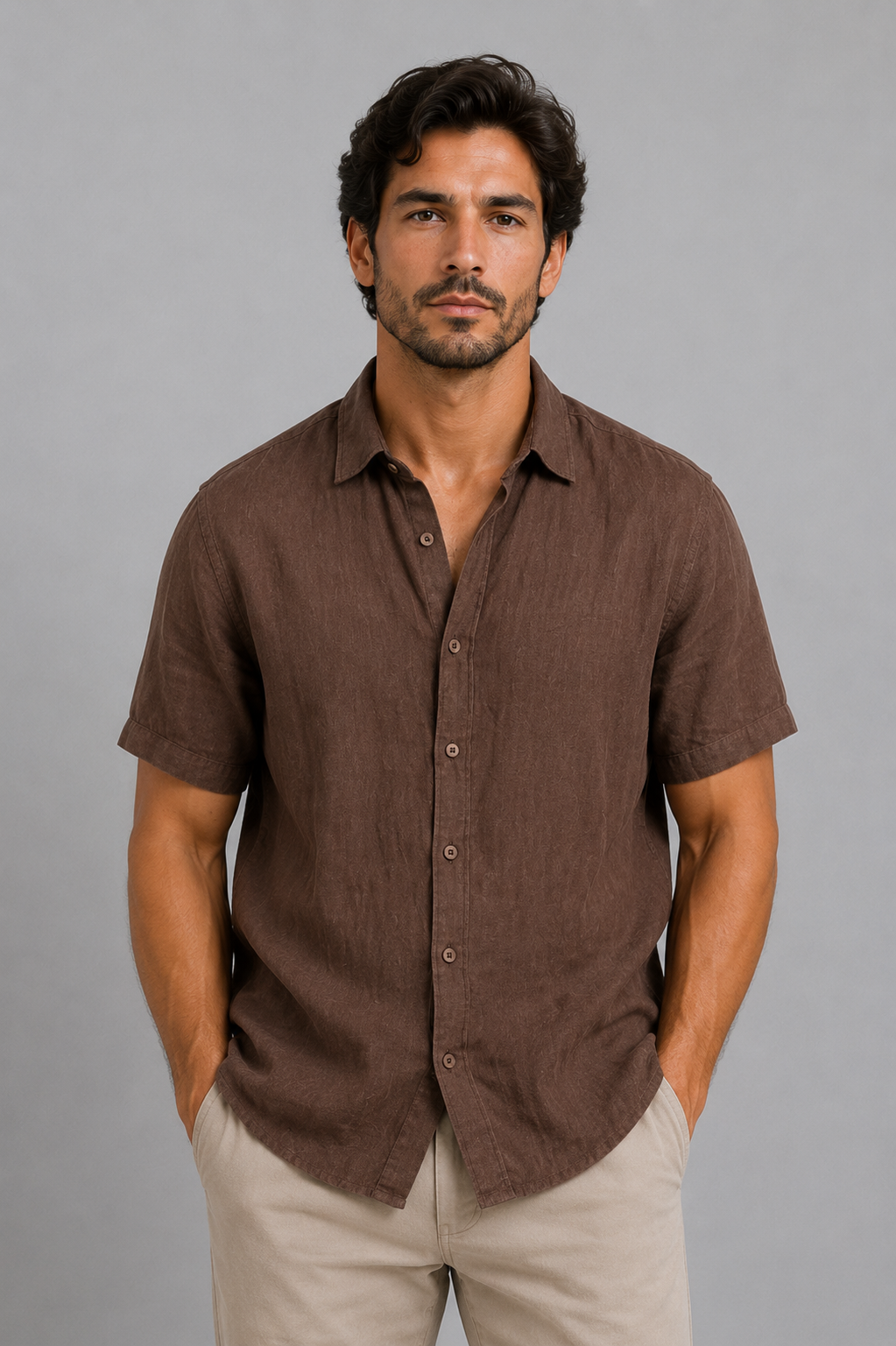Camisa Samicce Ligure® - Puro linho