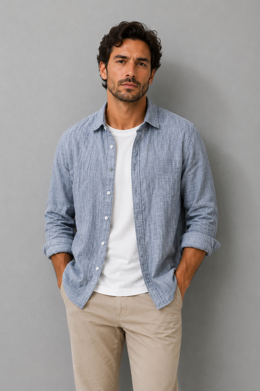 Camisa Samicce Montreal® - puro linho