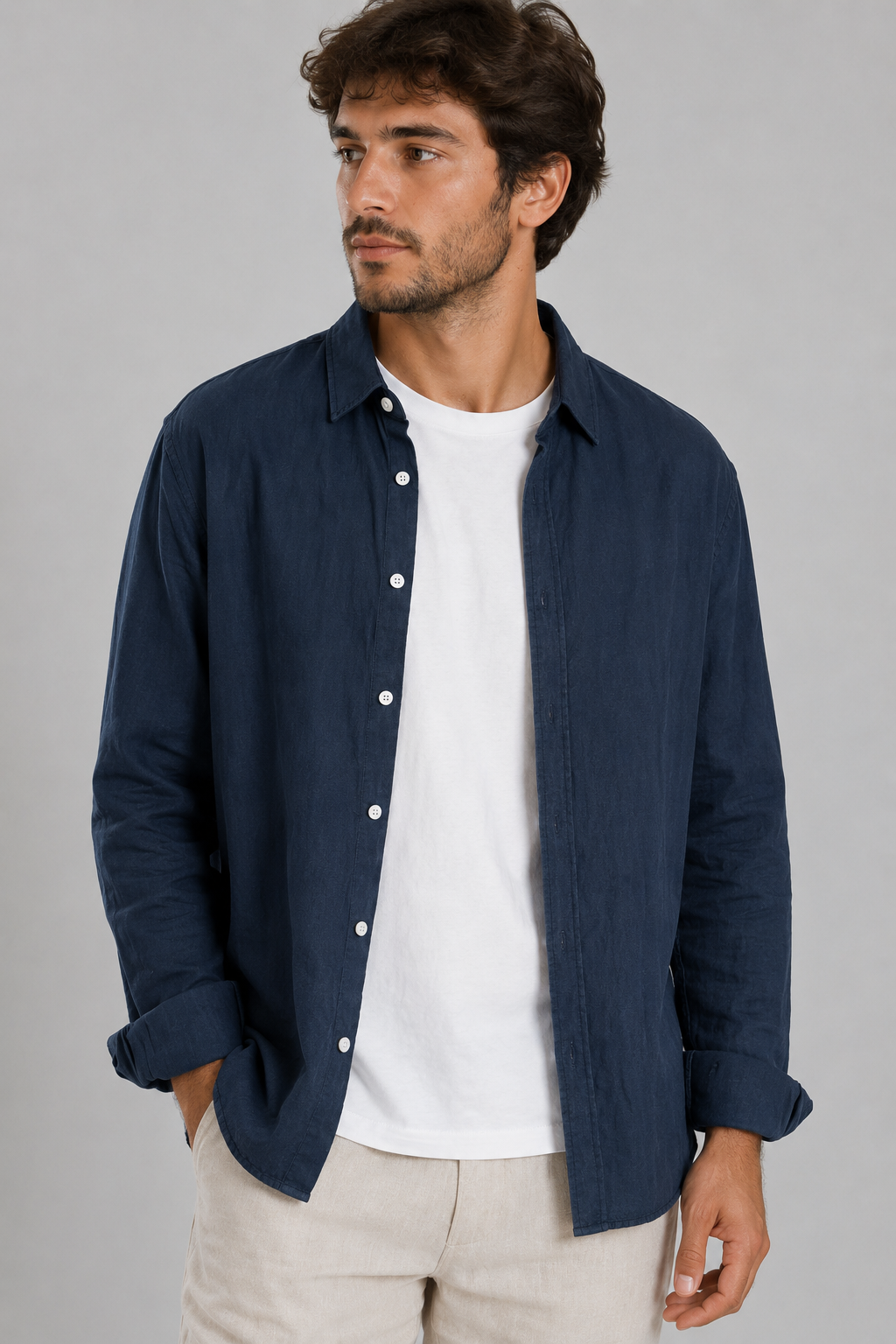 Camisa Samicce Conrado® - Puro linho