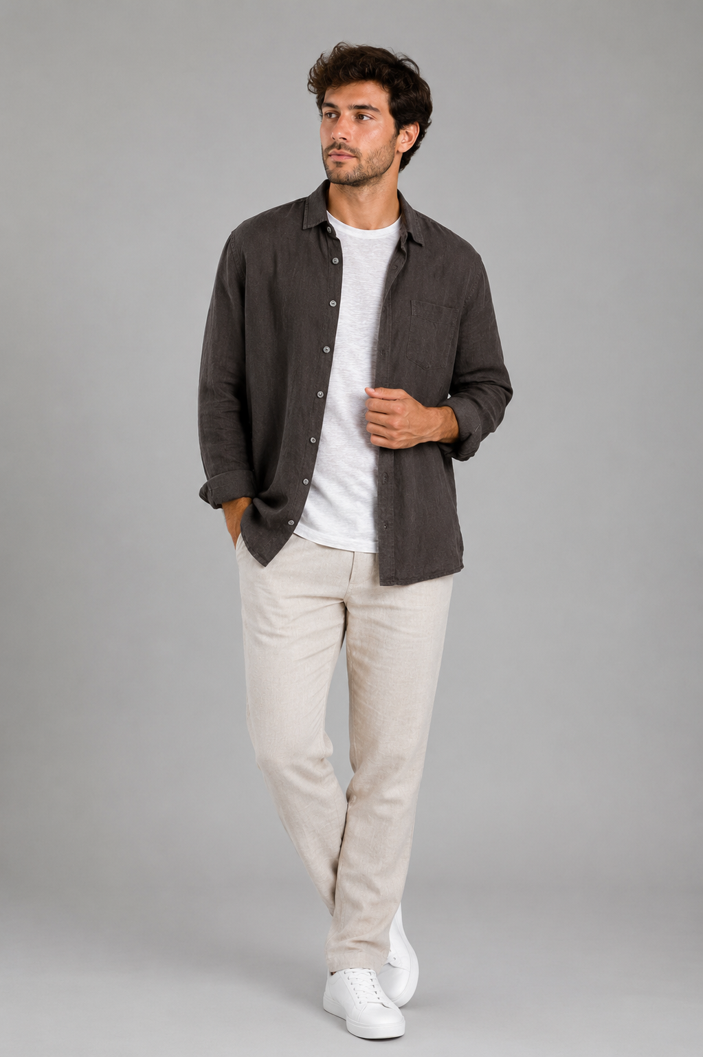 Camisa Samicce Ibirapuera® - Puro linho