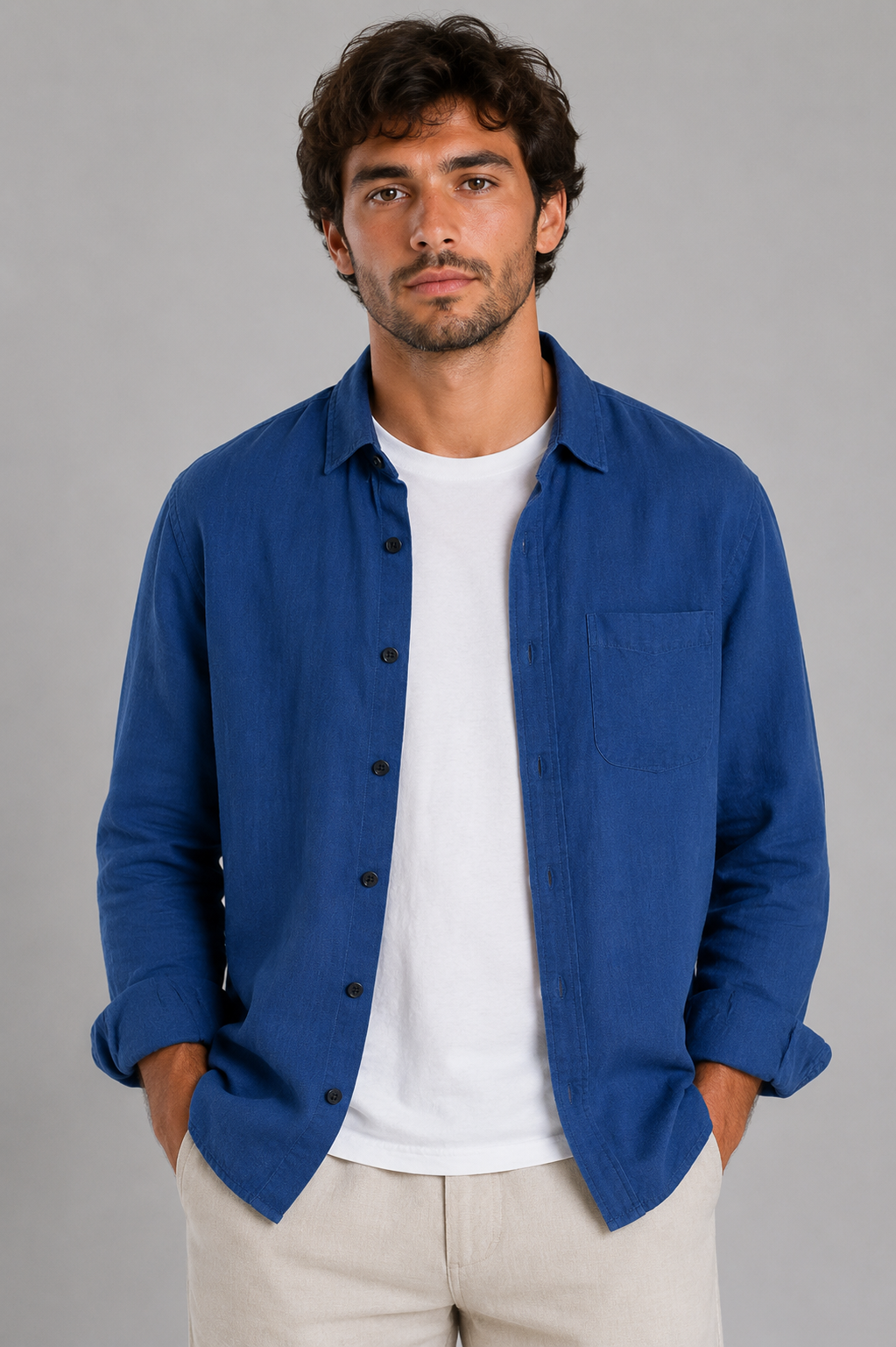 Camisa Samicce Imbaú® - Puro linho