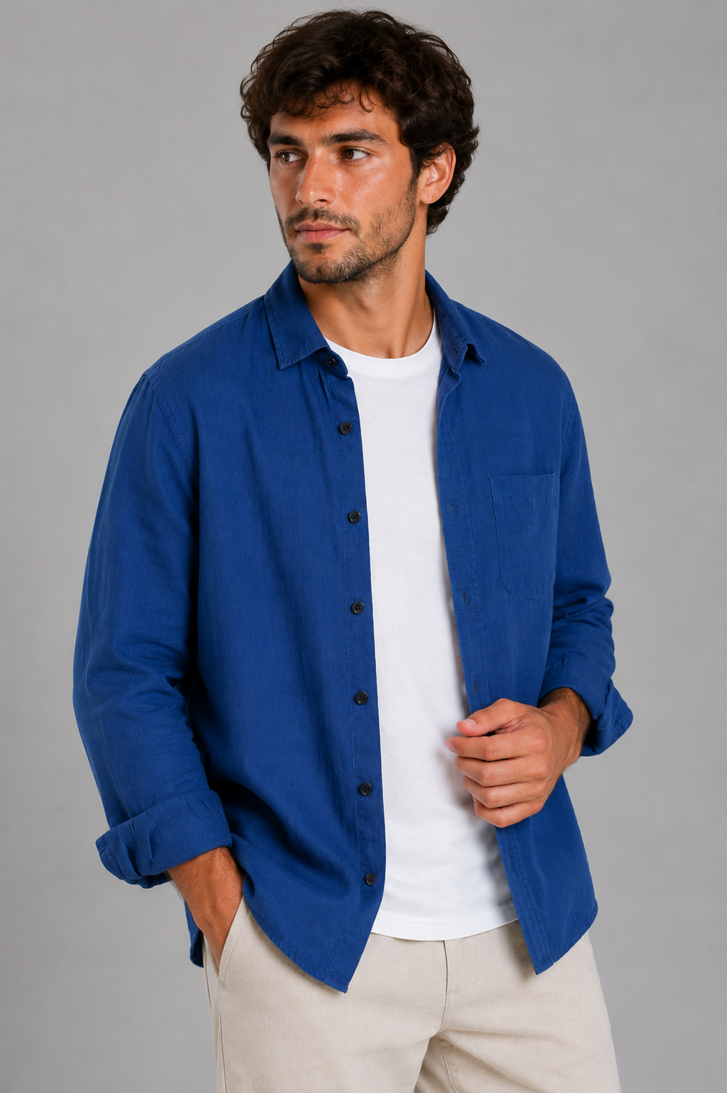 Camisa Samicce Imbaú® - Puro linho