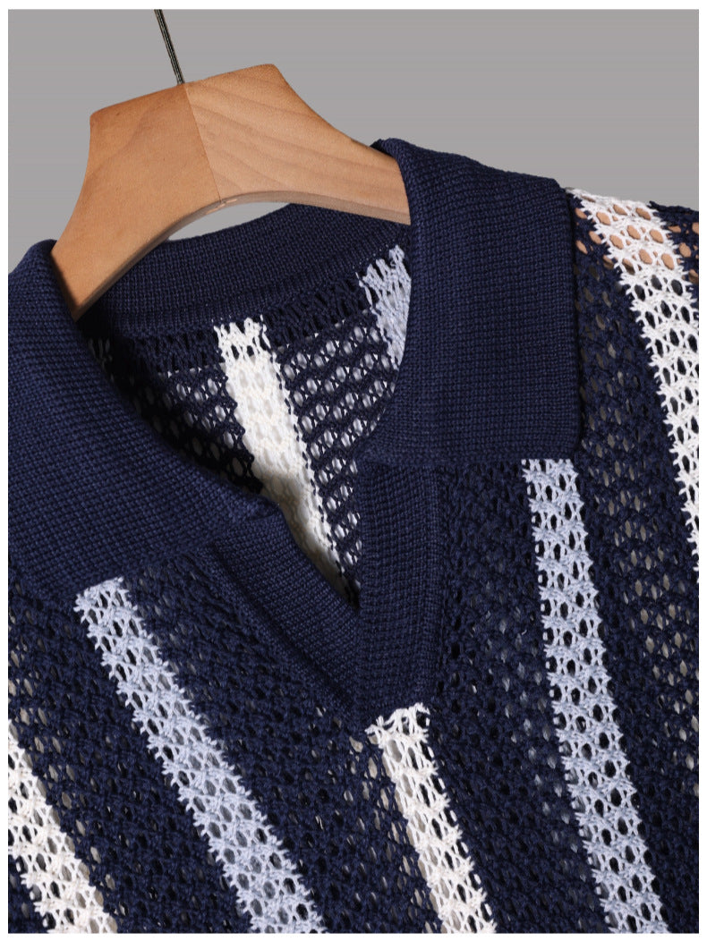 Camisa Crochê Samicce® S0954