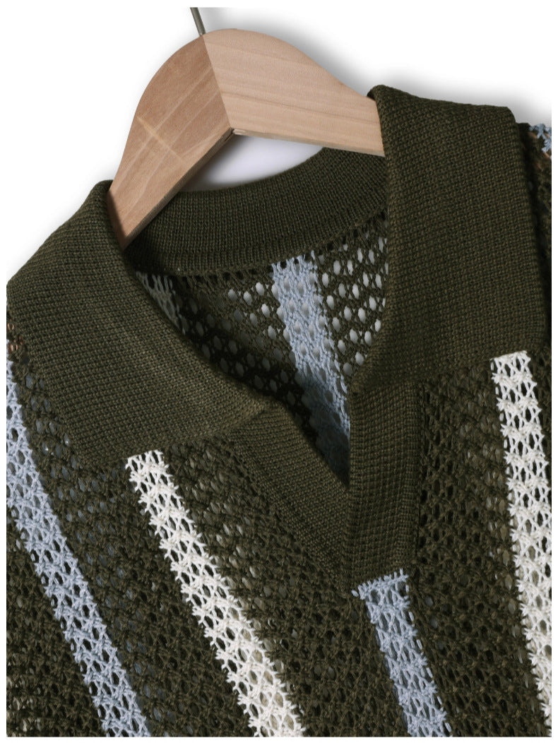 Camisa Crochê Samicce® S0954