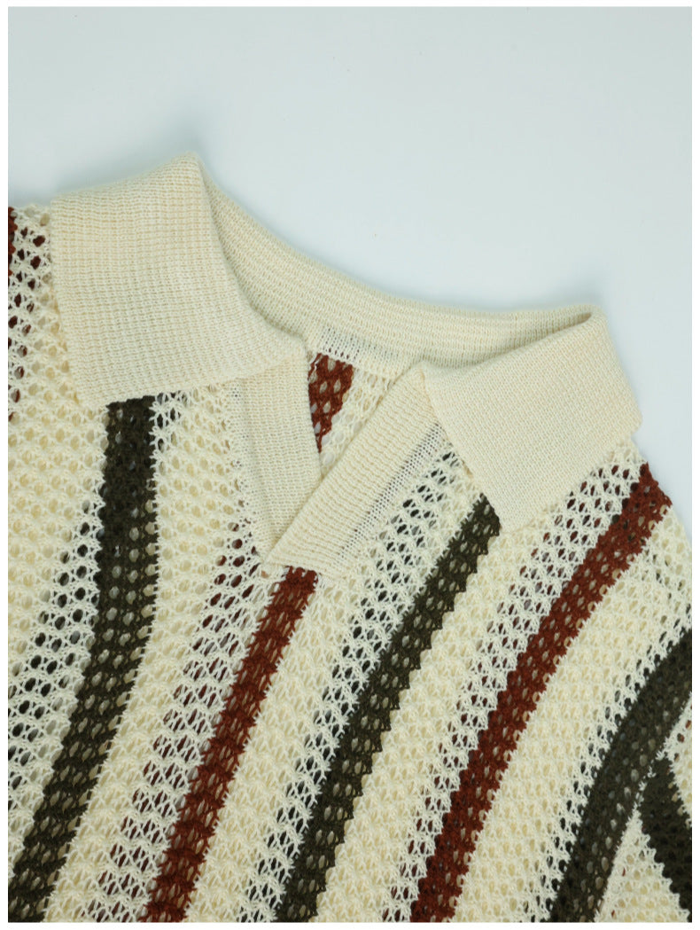 Camisa Crochê Samicce® S0954