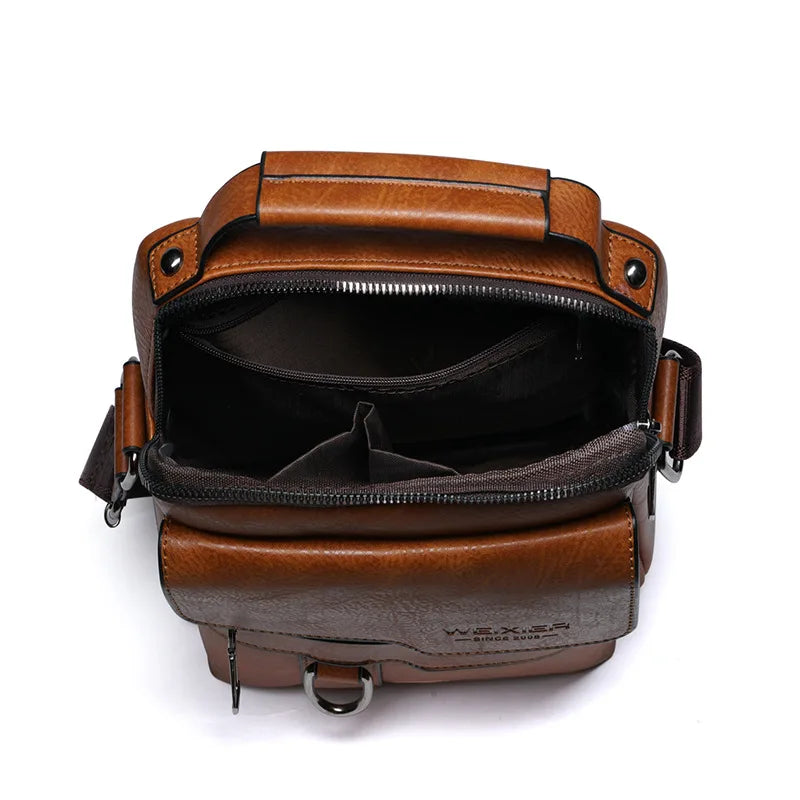 Shoulderbag em Couro Samicce® S029