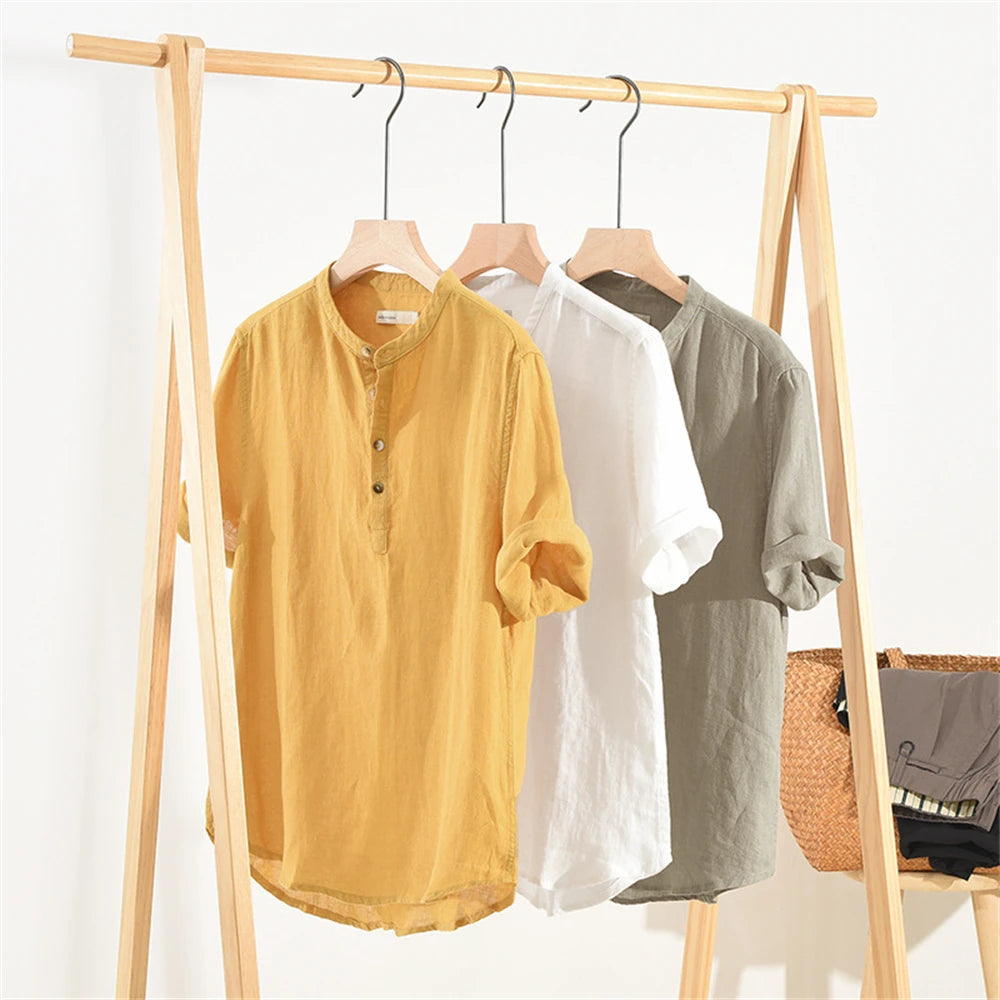 Camisa Samicce Caledon® - Puro linho