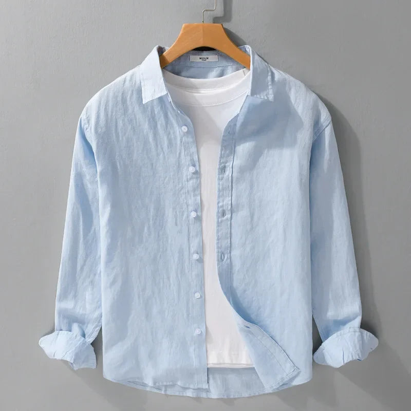 Camisa Samicce Indaiatuba® - puro linho